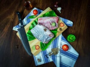 Catla(Katla) Peti – Medium {Belly part}, Peti Pieces Only (500 gms)